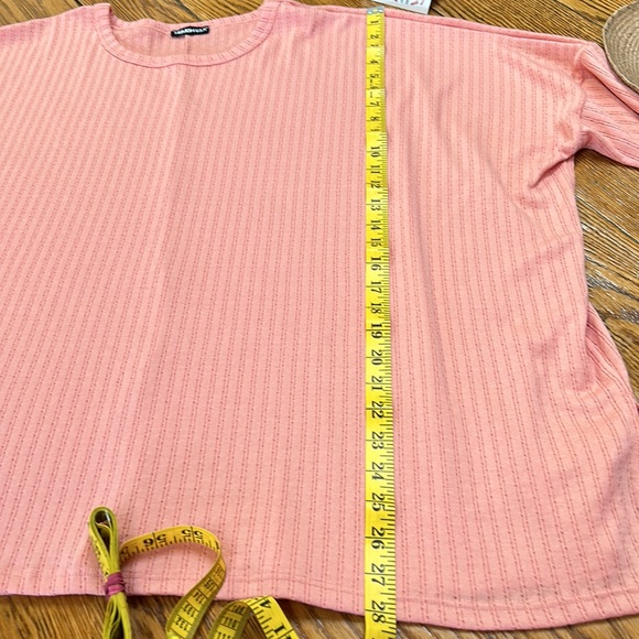 Heimish U.S.A. Peach color short sleeve top.  Size XXL. Great condition. - Picture 4 of 8